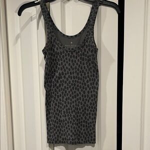 Banana Republic Black Polka Dot Tank Top